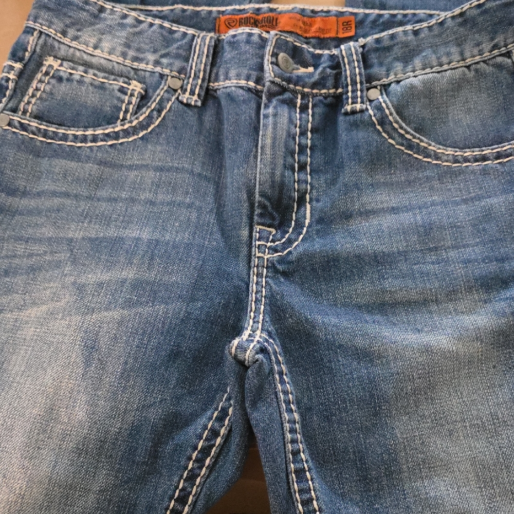 Rock & Roll Boys Kids Blue Jeans